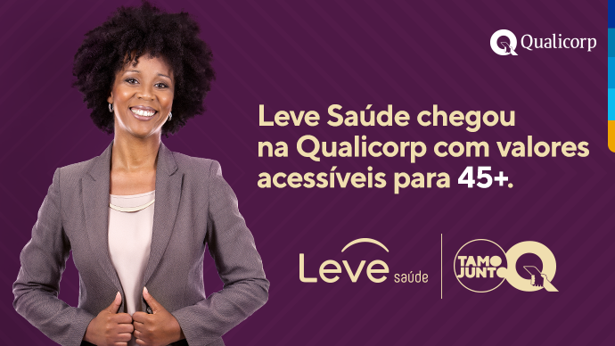 Com foco no público 45+, Qualicorp e Leve Saúde firmam parceria para oferecer planos de saúde a partir de R$ 326